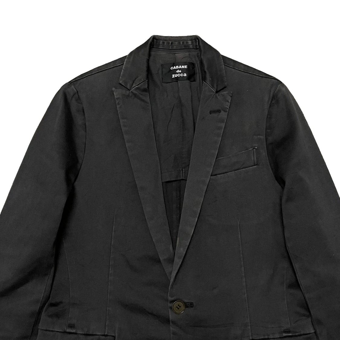 CABANE de ZUCCa Cabane de Zucca Issey Miyake Stretched Jacket Size US S / EU 44-46 / 1 - 2 Thumbnail