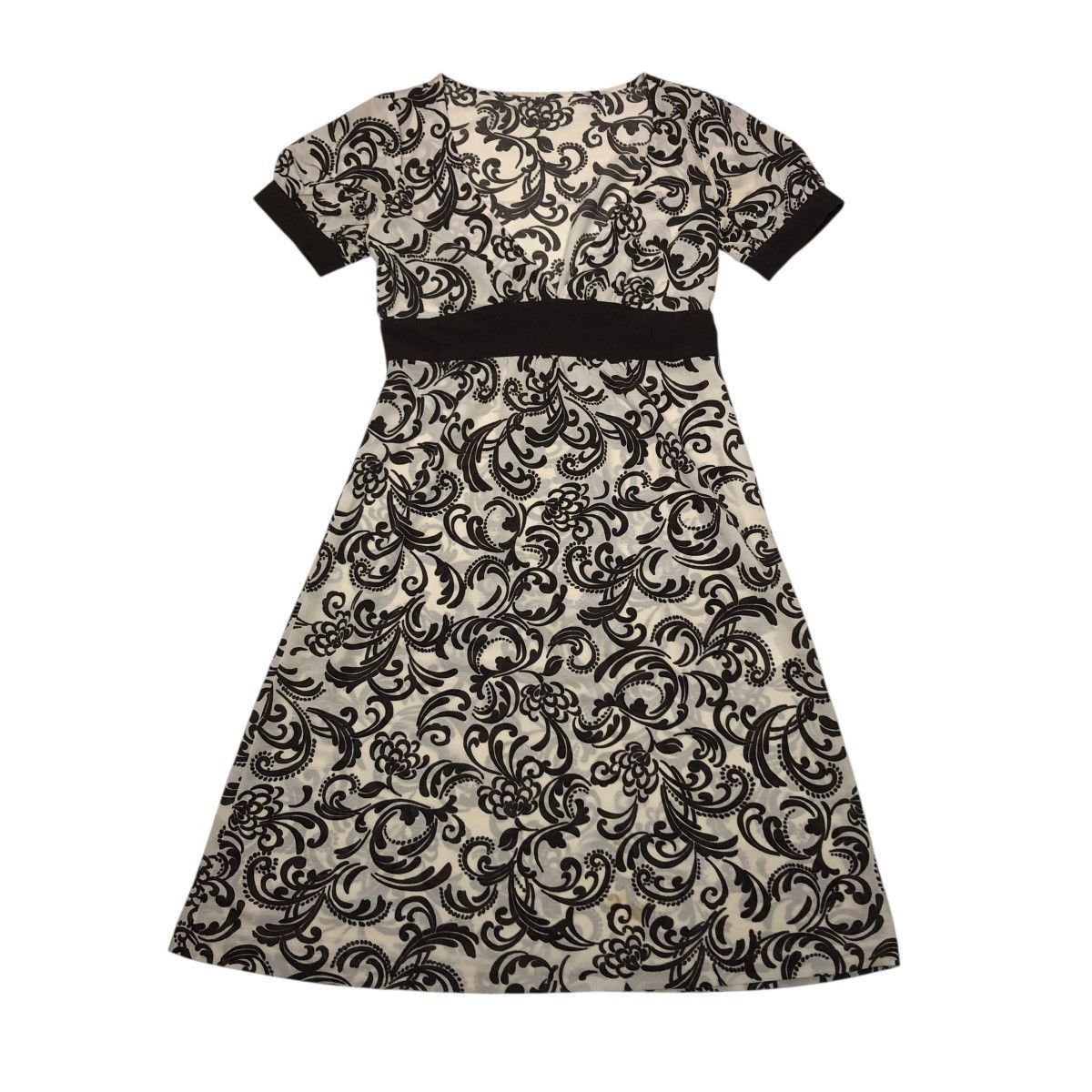 🔥FULL PRINT DRESS FLORAL MICHEL KLEIN MADE IN JAPAN