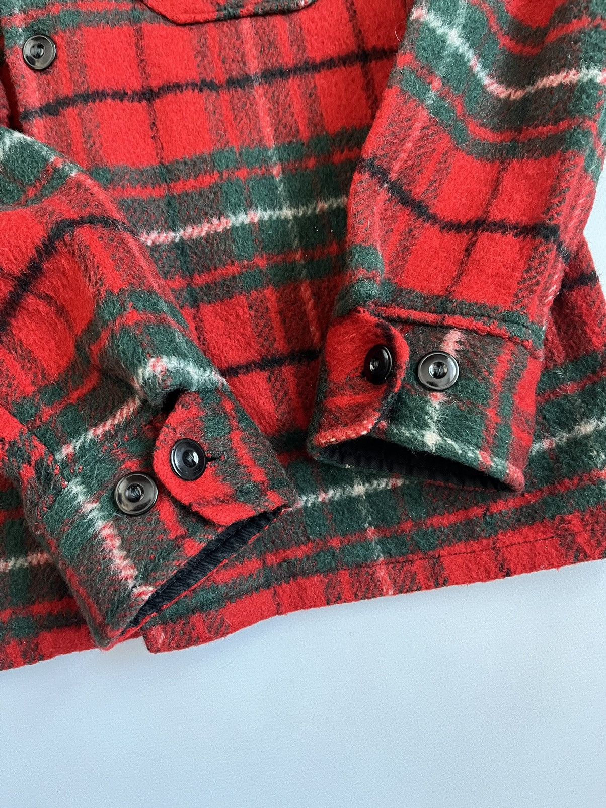 Chippewa Vintage 70s Chippewa Woolens Plaid Button Overshirt Shacket Size US M / EU 48-50 / 2 - 6 Thumbnail
