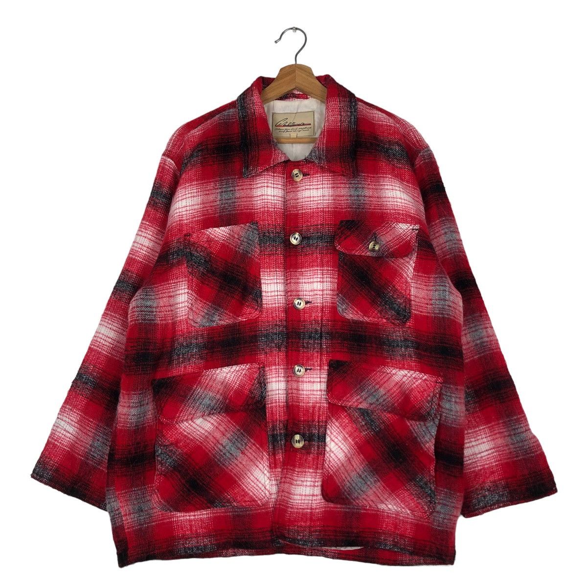 Flannel 🔥Vtg Flannel Shirt Jacket Tartan Design Japan Issey Miyake Size US M / EU 48-50 / 2 - 1 Thumbnail