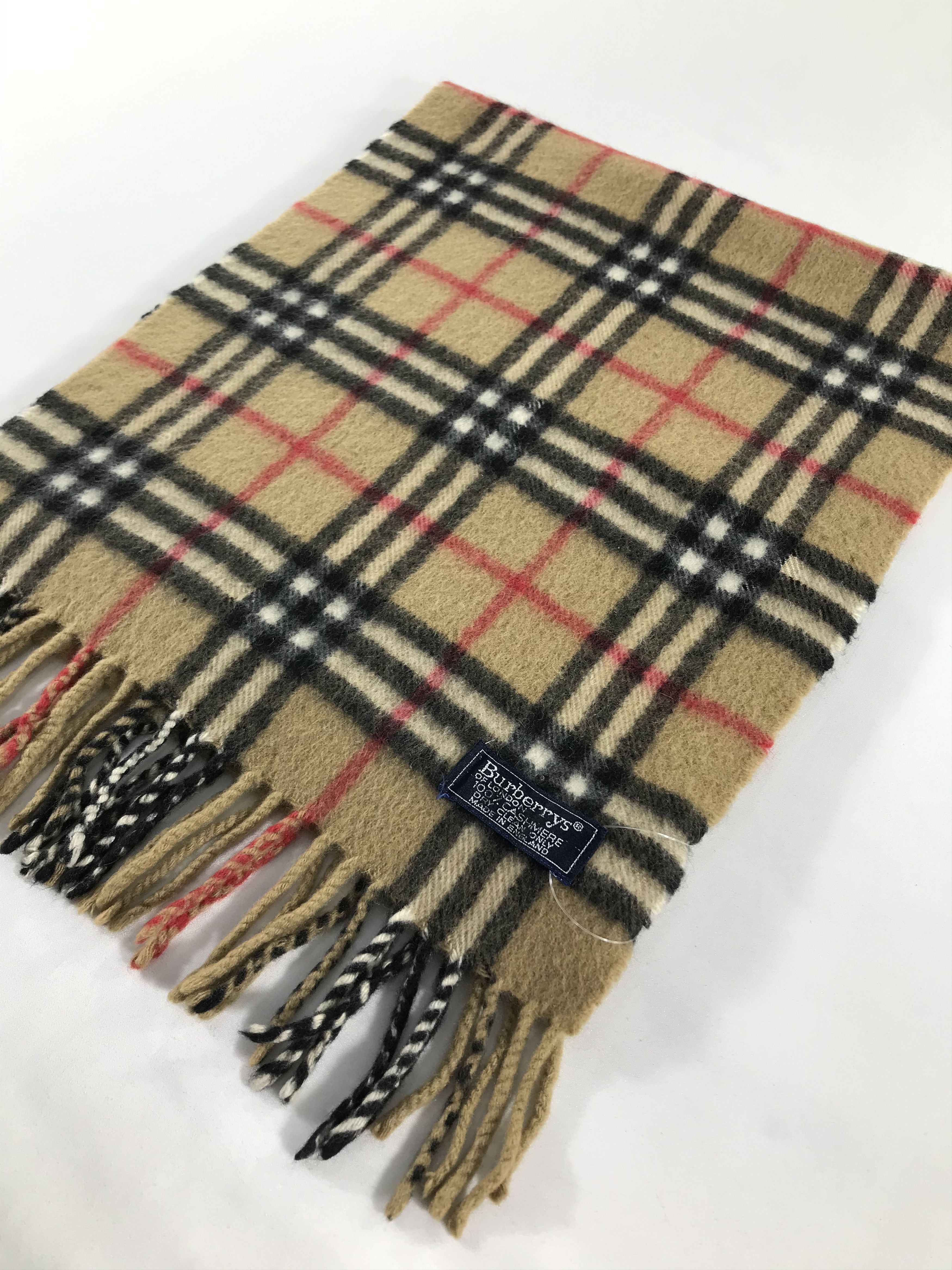 Burberry Vintage Burberry Scarf/Muffler/Neckwear MF1403 Size ONE SIZE - 3 Thumbnail