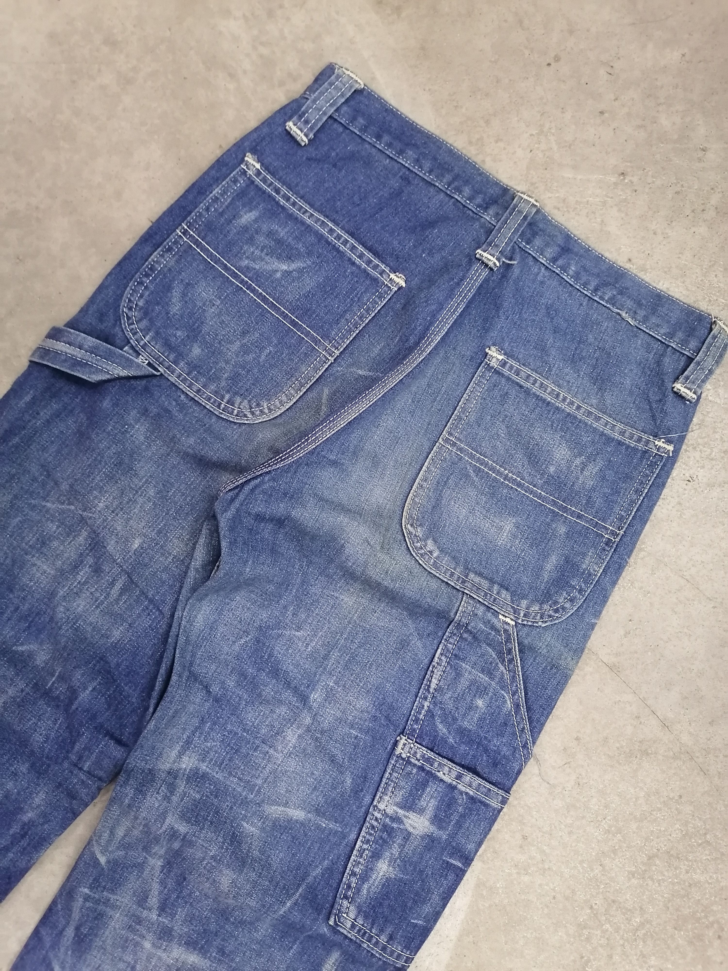 Big John × Vintage Big John Carpenter Denim Pants Size US 28 / EU 44 - 10 Thumbnail