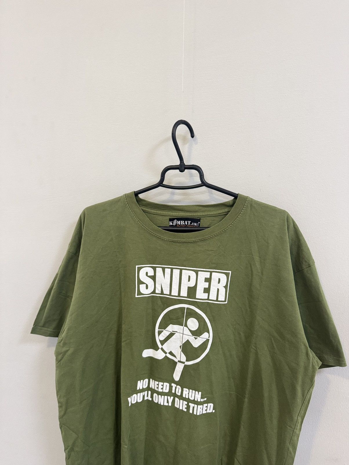 Vintage Vintage Sniper Funny Art T Shirt Public Enemy Terror Size US XL / EU 56 / 4 - 2 Thumbnail