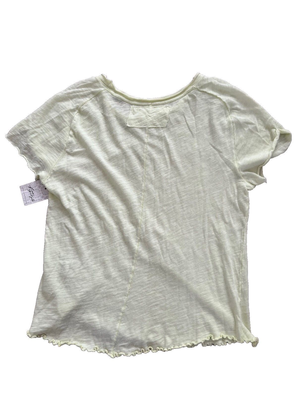 Free People Free People We The Free Be My Baby Tee Guacamole ( L ) Size L / US 10 / IT 46 - 4 Thumbnail