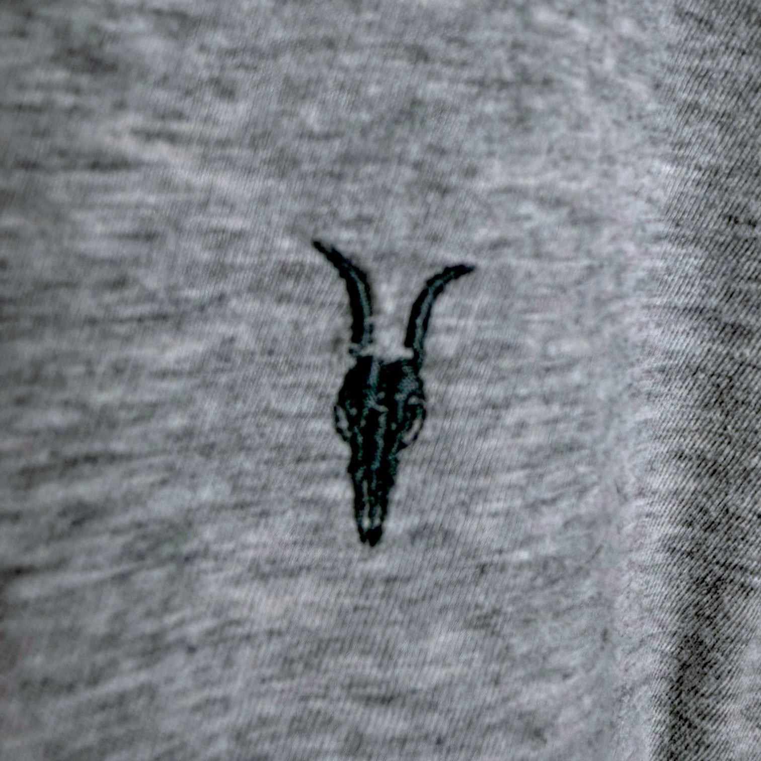 Allsaints Men's Allsaints Gray Chest Logo 100% Cotton Basic T-Shirt -S Size US S / EU 44-46 / 1 - 3 Thumbnail