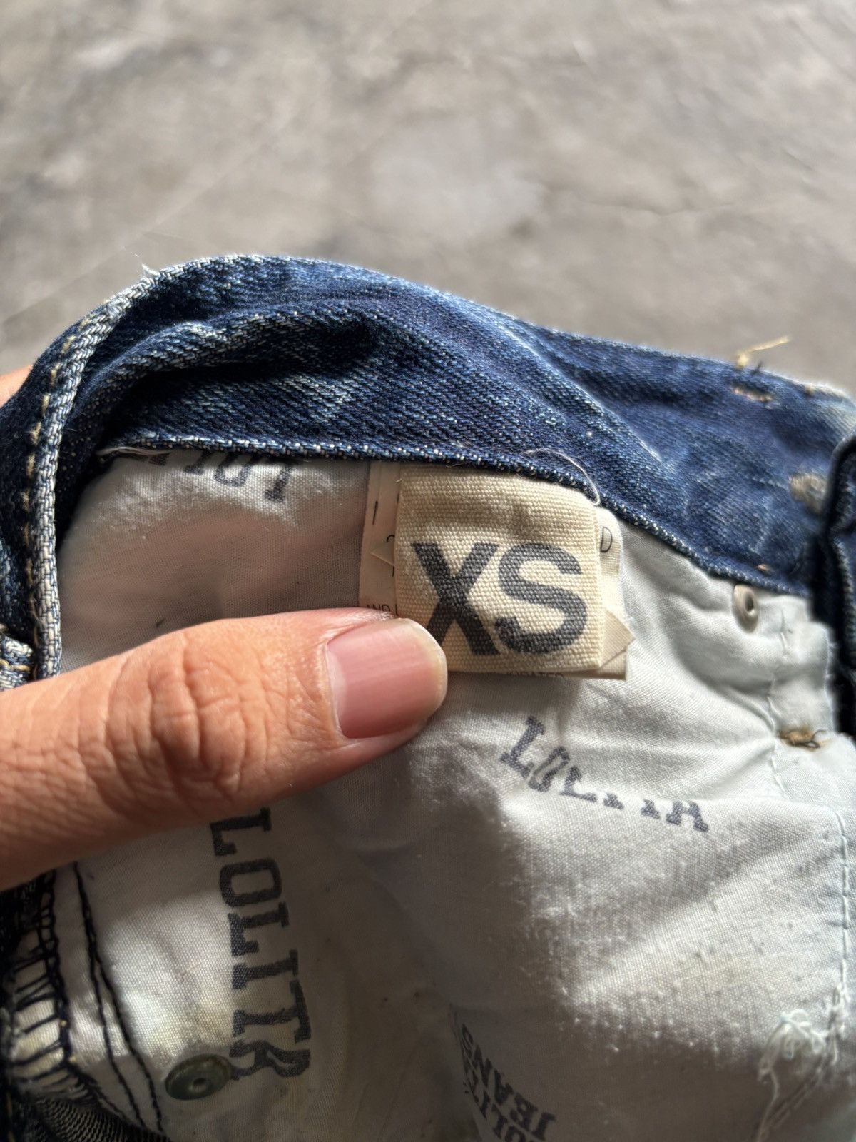 Japanese Brand y2k rusty lolita union jack japanese jeans distressed style Size US 32 / EU 48 - 7 Thumbnail