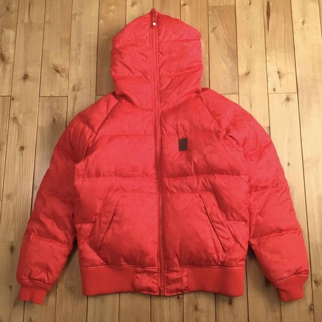 Bape BAPE Solid camo full zip hoodie puffer down jacket APE NIGO Size US M / EU 48-50 / 2 - 2 Thumbnail