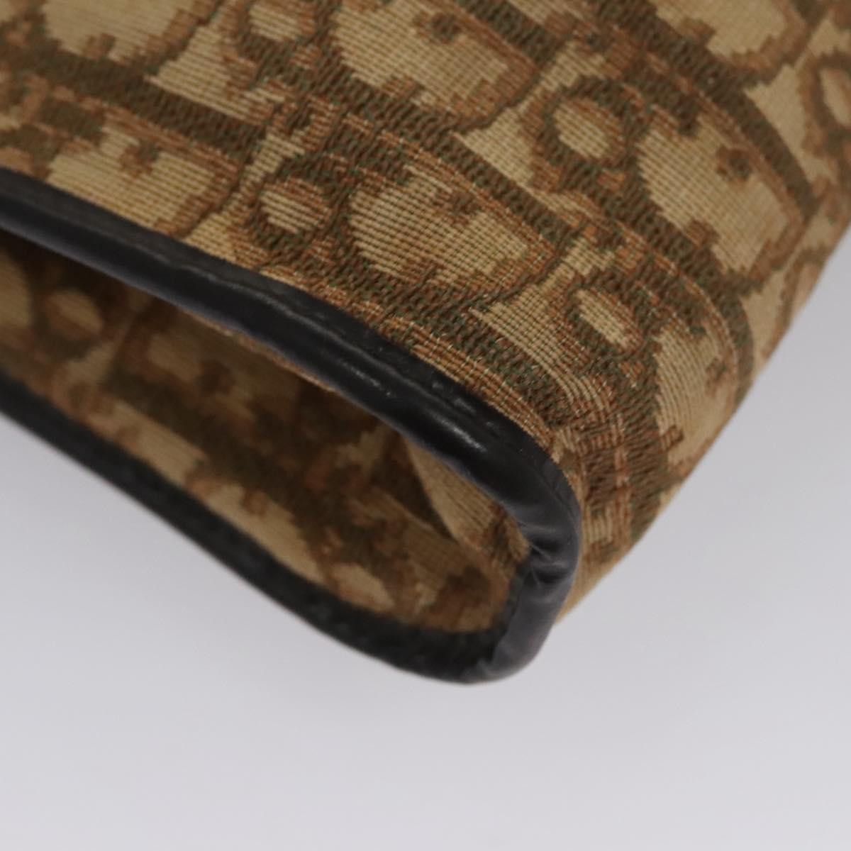 Dior DIOR Trotter Canvas Shoulder Bag Brown Size ONE SIZE - 12 Thumbnail