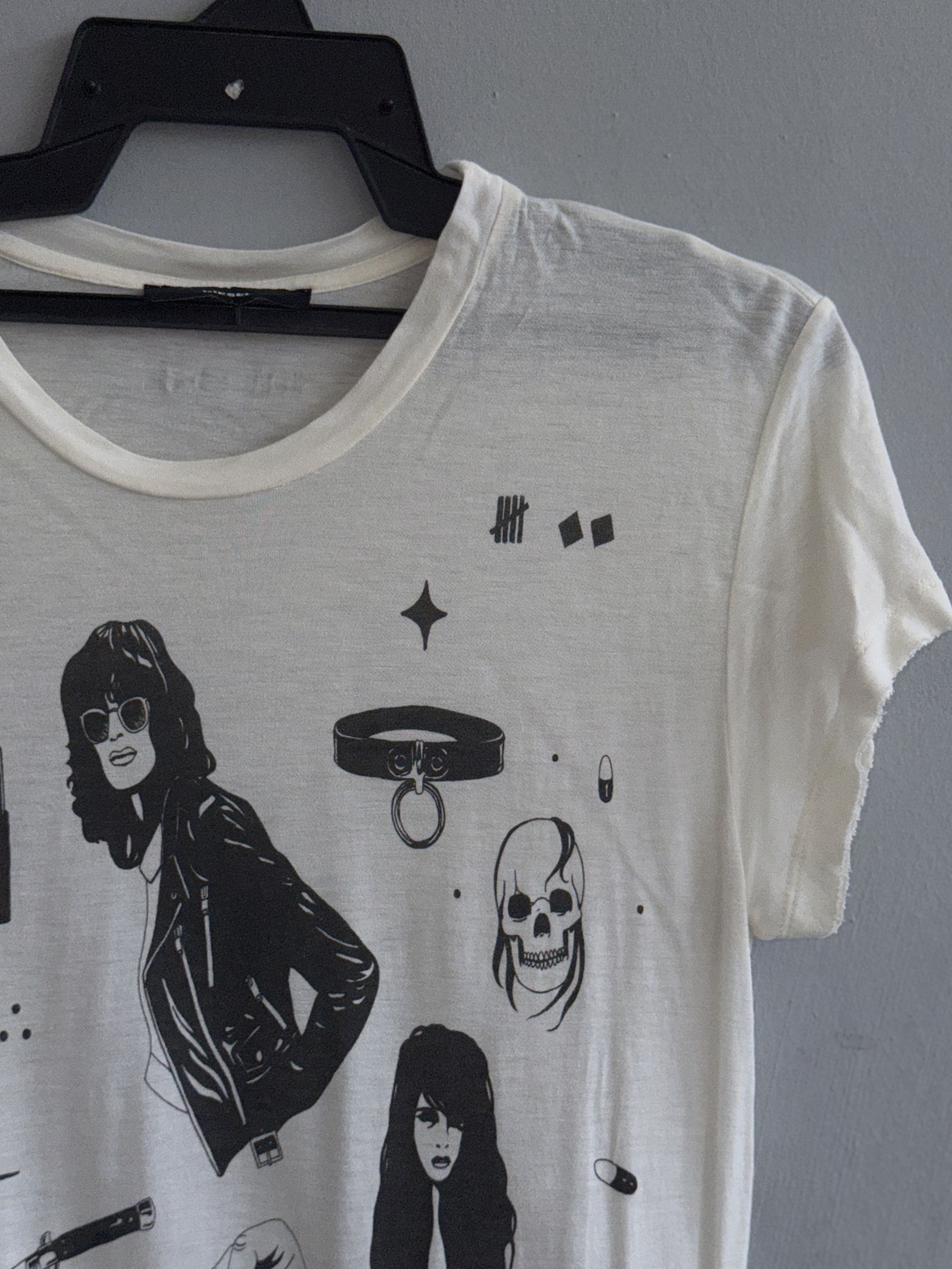 Diesel Diesel Maglietta Punk T-shirt Size S / US 4 / IT 40 - 3 Thumbnail