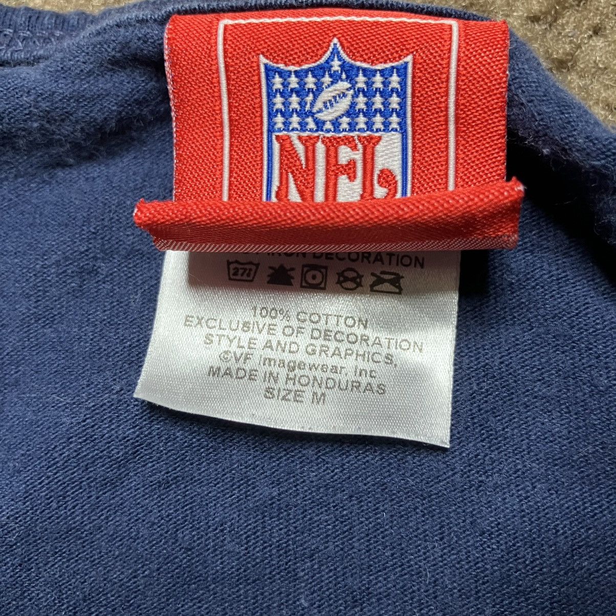 NFL New England Patriots Long Sleeve Jewled Graphic T Shirt Size M / US 6-8 / IT 42-44 - 4 Thumbnail