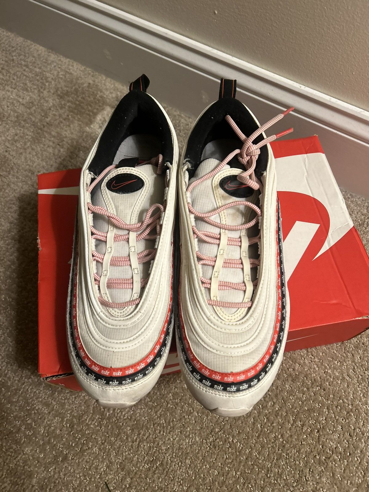 Nike Nike Air Max 97 Script Swoosh Size US 9 / EU 42 - 4 Thumbnail