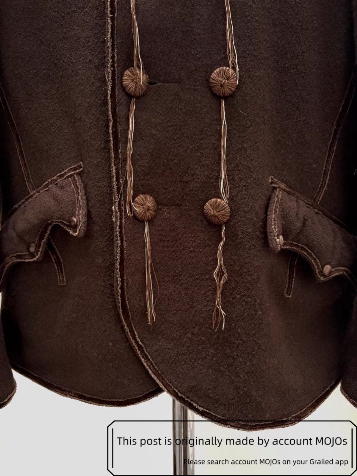 Number (N)ine Sz 2 Number Nine 09AW A Closed Feeling Napoleon Jacket mojos Size US M / EU 48-50 / 2 - 7 Thumbnail