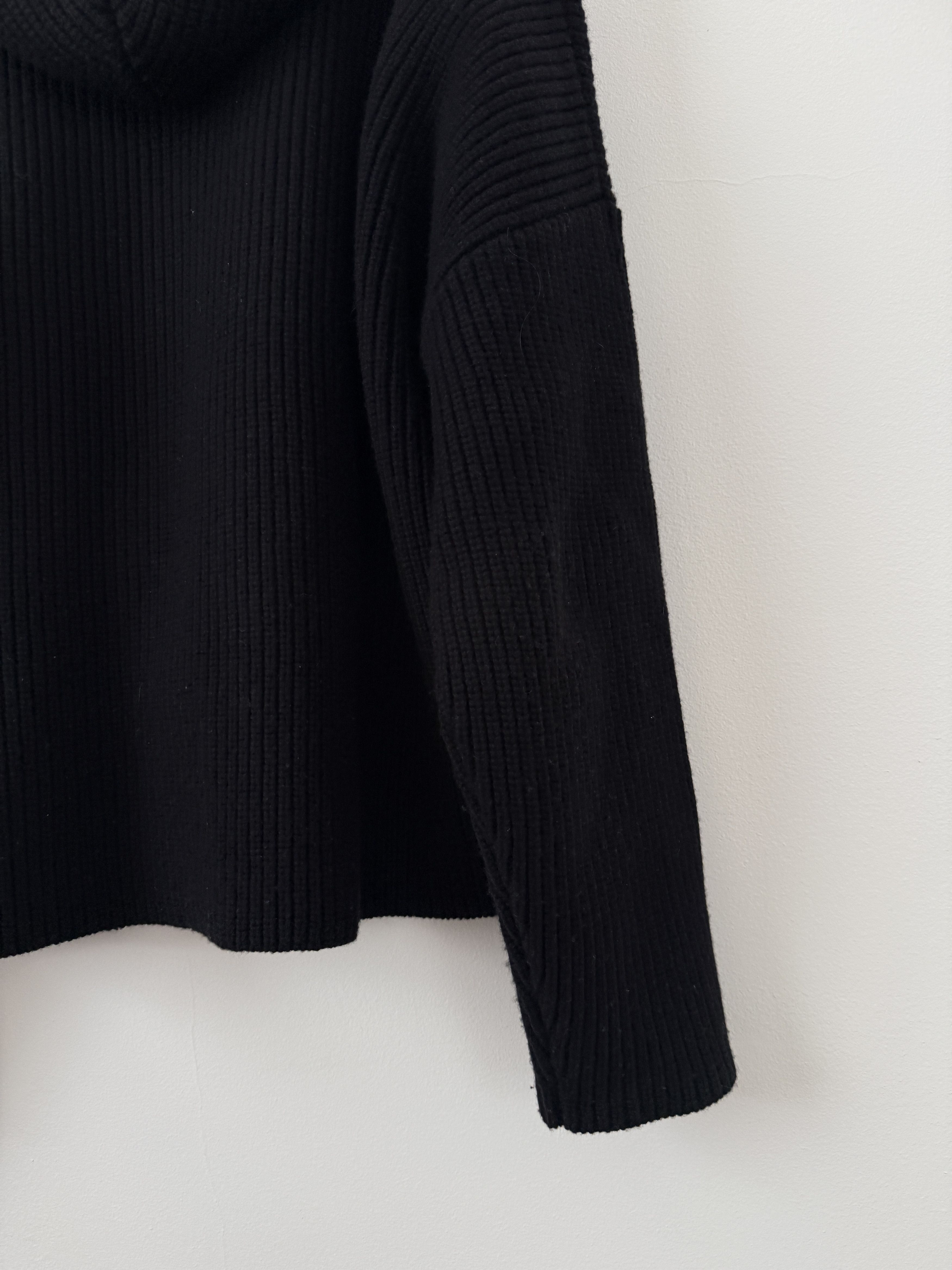 John Elliott John Elliott Dakota Knit Poncho Black Size US M / EU 48-50 / 2 - 12 Thumbnail