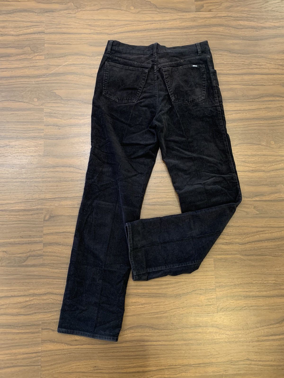 Versace × Versace Jeans Couture × Vintage Vintage Versace corduroy pants Size US 34 / EU 50 - 8 Thumbnail