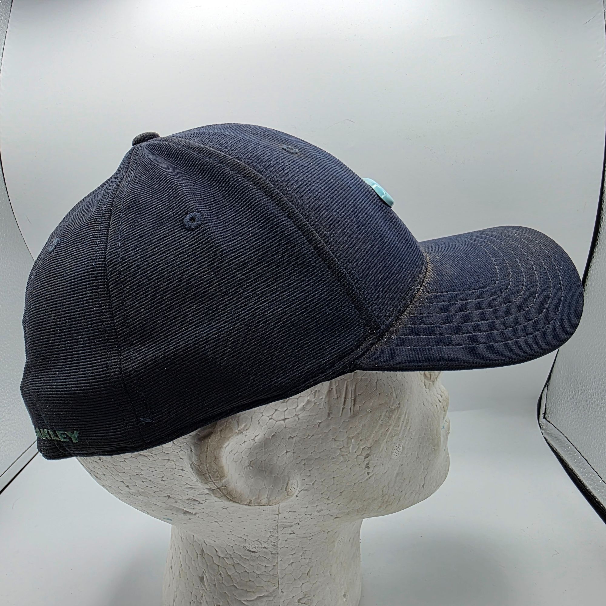 Oakley Oakley Adults Blue Flexfit Hat Cap L/XL Casual Outdoors Athl Size ONE SIZE - 4 Thumbnail