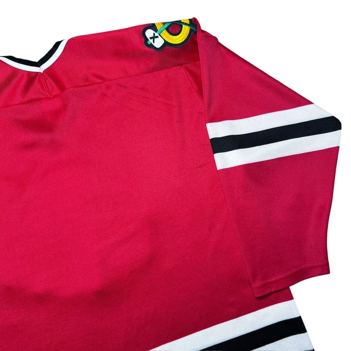 Ccm Vintage 1990s NHL Chicago Blackhawks CCM Maska Hockey Jersey Size US L / EU 52-54 / 3 - 19 Thumbnail