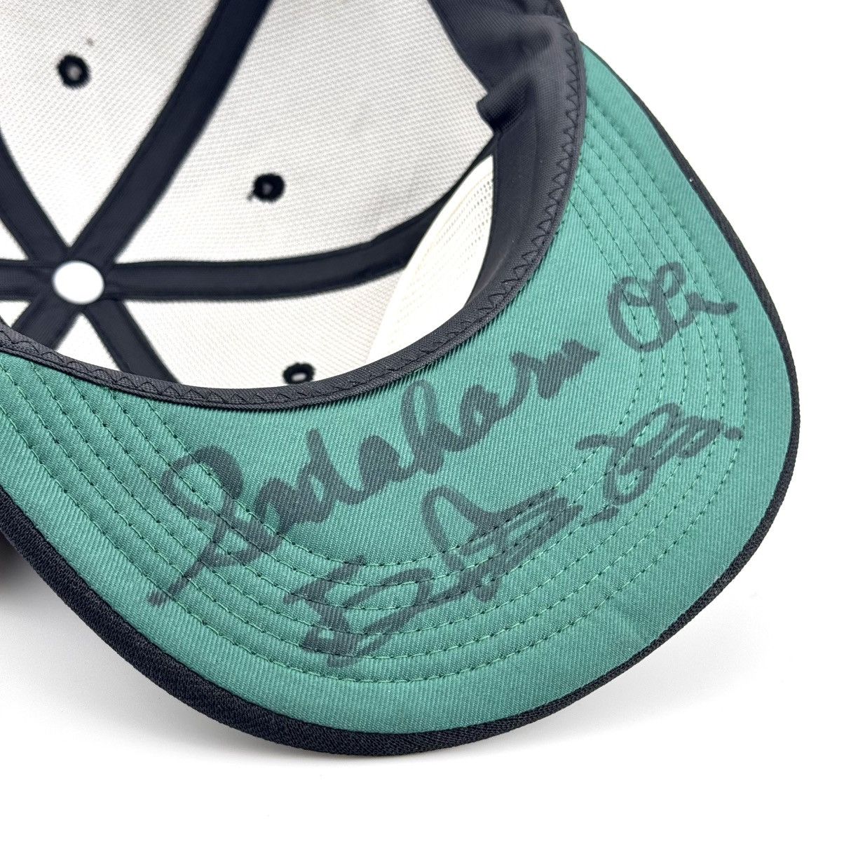 Japanese Brand Vtg 90s Fukuoka Daiei Hawks FDH Sadaharu Oh Signed Cap Size ONE SIZE - 13 Thumbnail