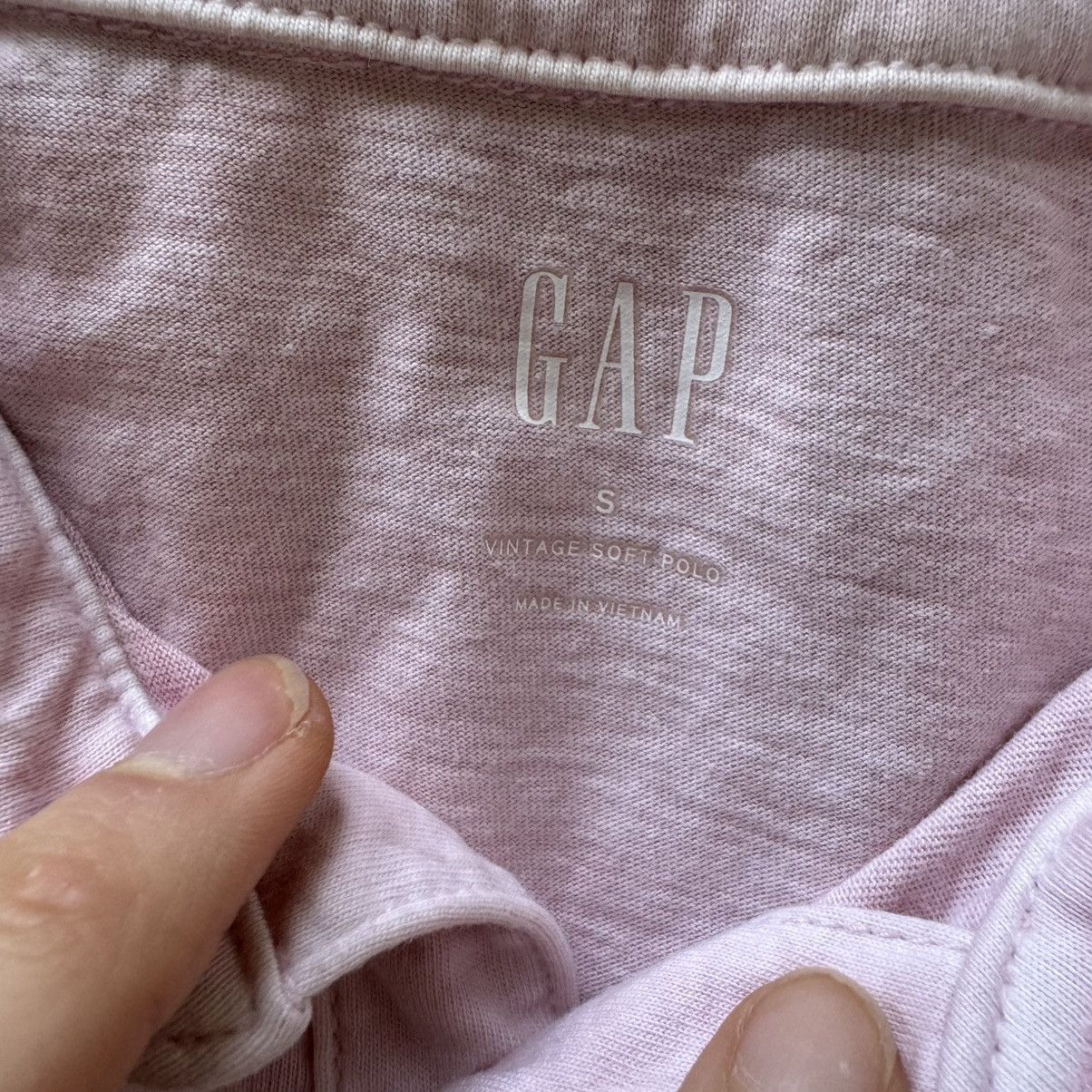 Gap Gap Vintage Soft Polo Shirt Size US S / EU 44-46 / 1 - 3 Thumbnail