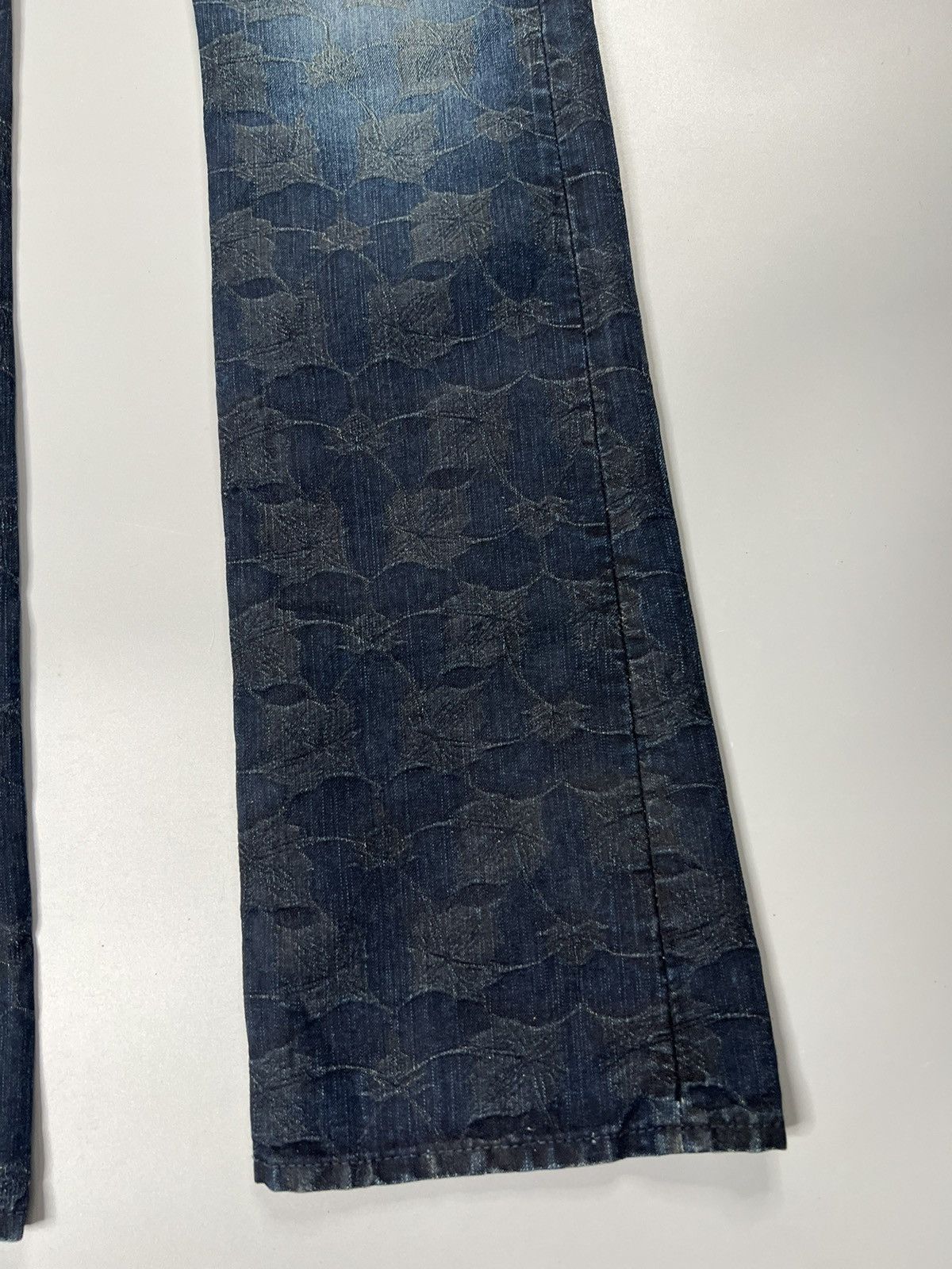 Issey Miyake Issey Miyake F/W 06 Jacquard Weave Floral Jeans Size US 28 / EU 44 - 4 Thumbnail