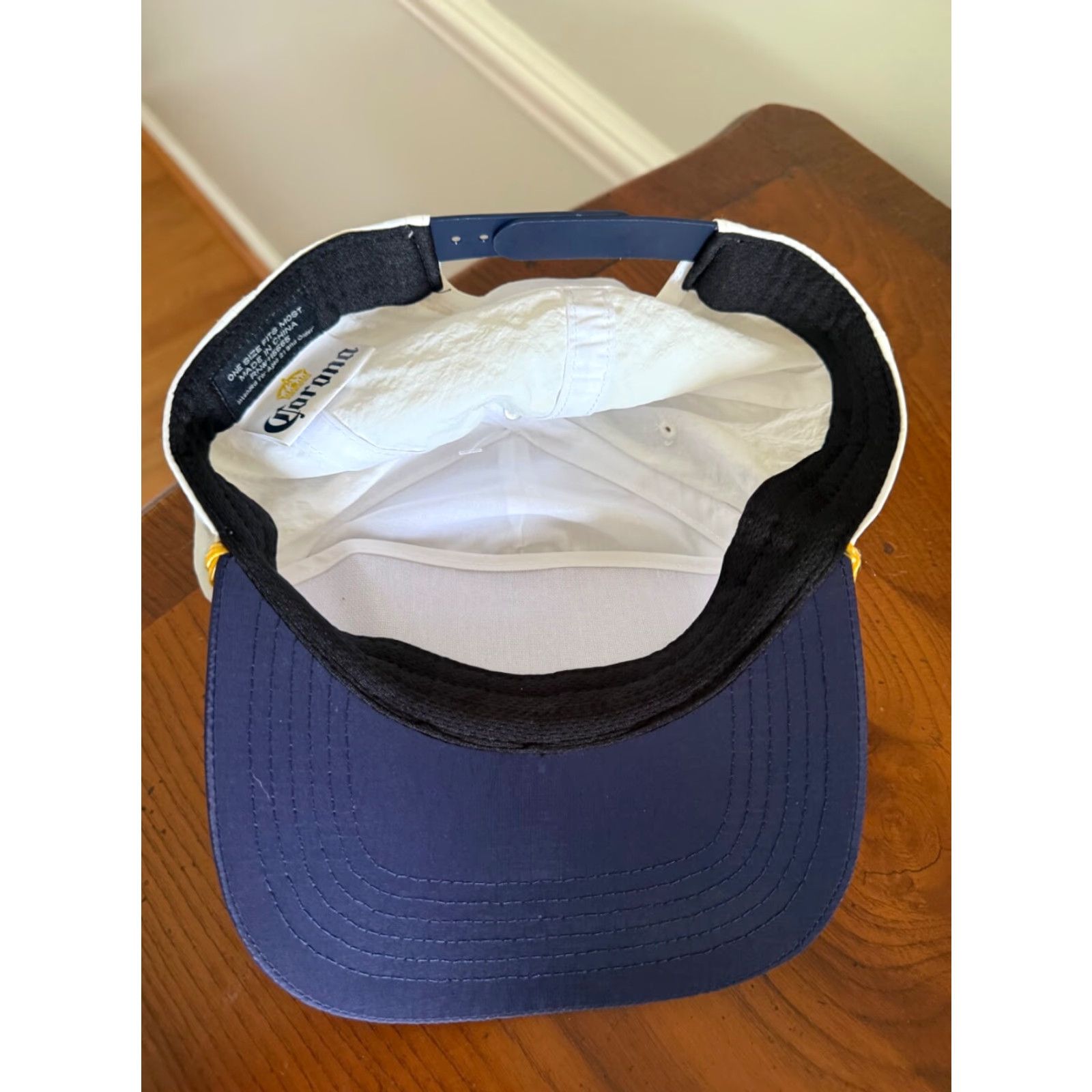 Roper Corona SnapBack Hat W/ Rope Classic Captain's Style Men Adjustable Multicolor EUC Size ONE SIZE - 4 Thumbnail
