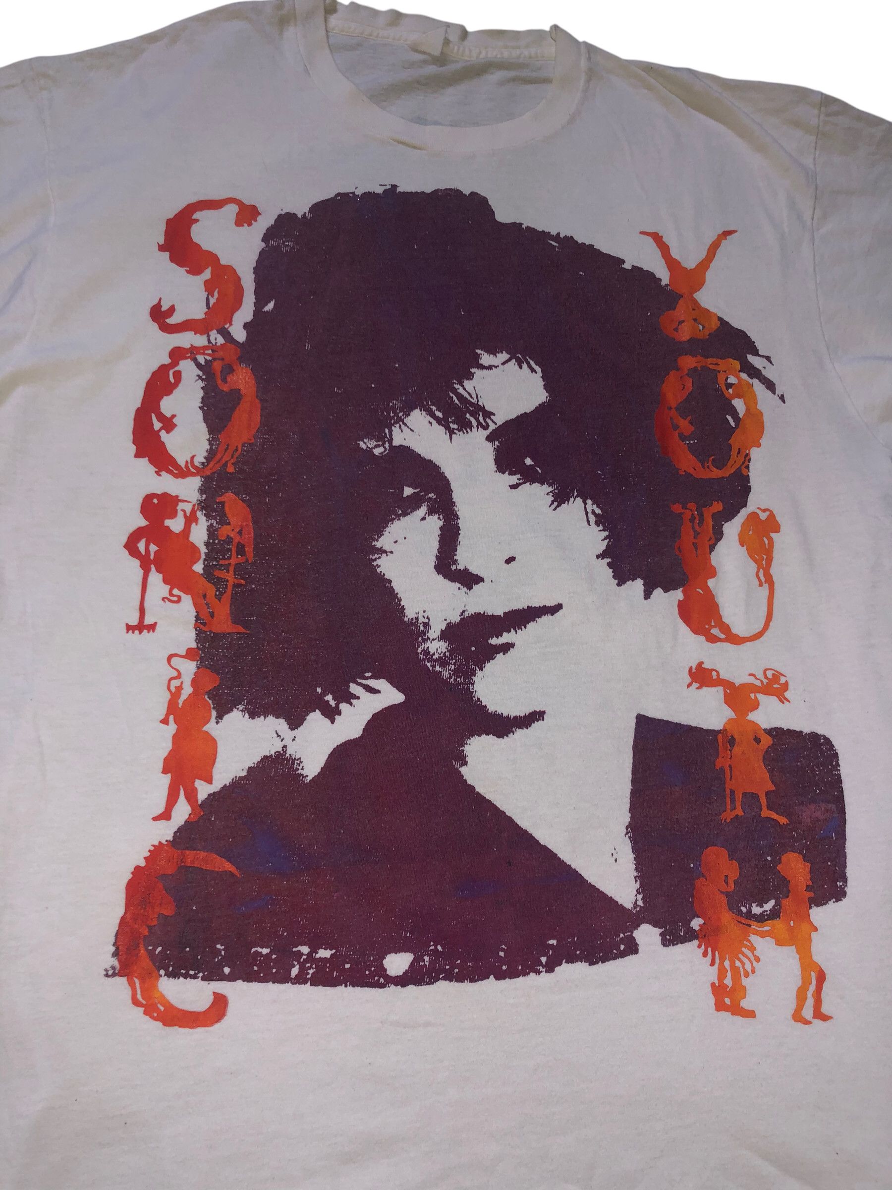 🔥Vtg 89' SONIC YOUTH WINONA RYDER TANNIS ROOT Band T-Shirt