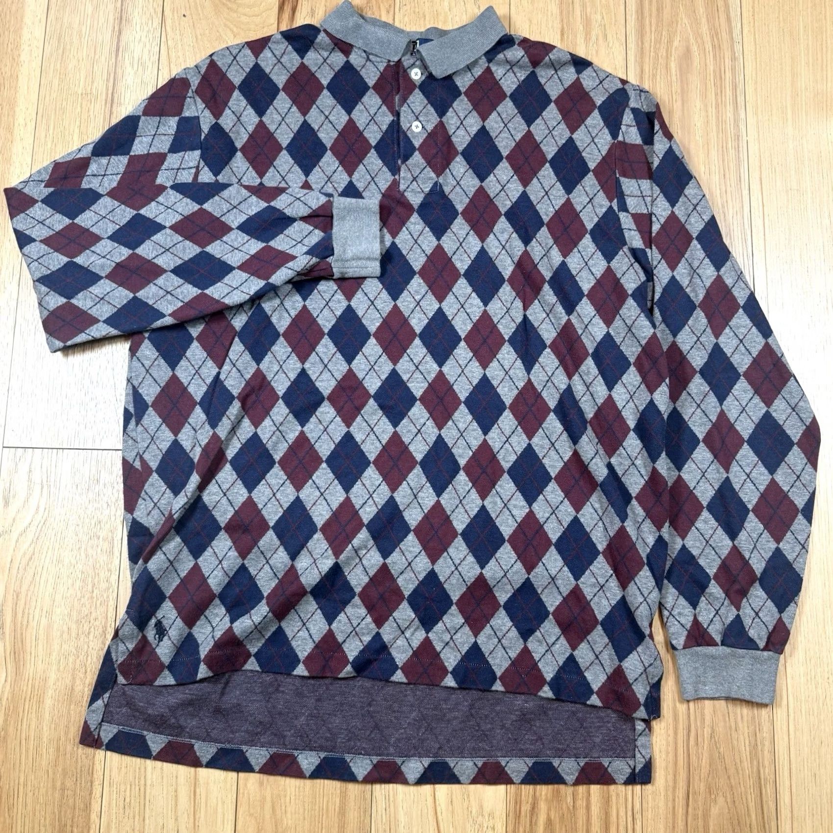 Ralph Lauren VTG Ralph Lauren Polo Shirt Mens Large AOP Diamond USA Made Multicolor L Mens Size US L / EU 52-54 / 3 - 2 Thumbnail