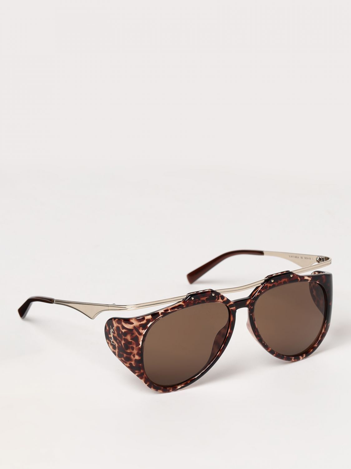 Saint Laurent Paris Saint Laurent Optical Frames Woman Brown Size ONE SIZE - 1 Thumbnail