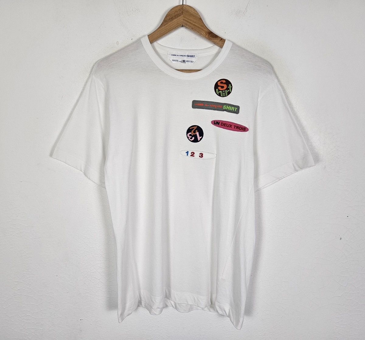 Comme des Garcons Comme des Garcons CDG Patch shirt Size US M / EU 48-50 / 2 - 2 Thumbnail
