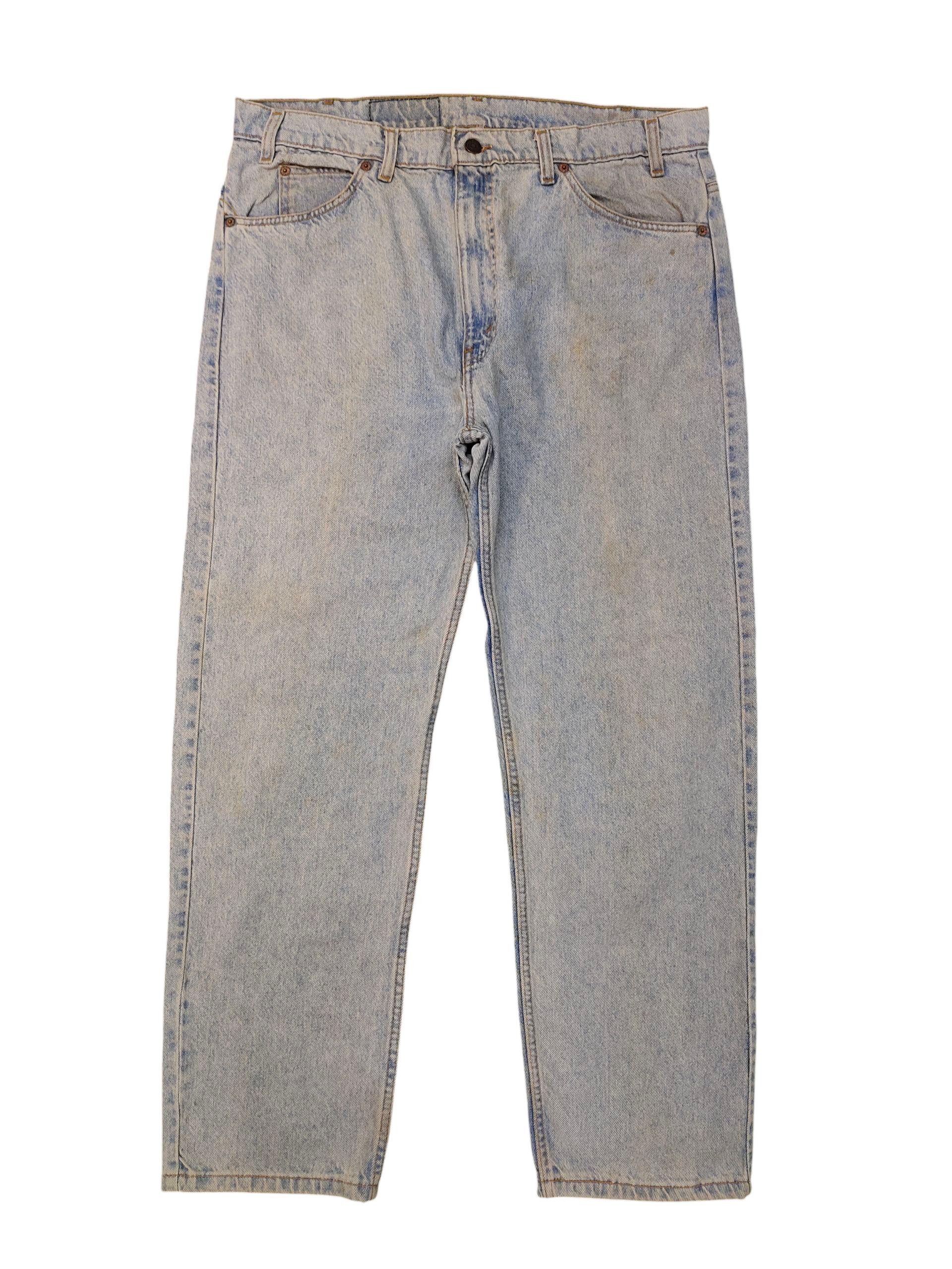 Levi's Vintage 90s Levis 505 Patina Rusty Faded Denim Jeans Size US 38 / EU 54 - 1 Thumbnail