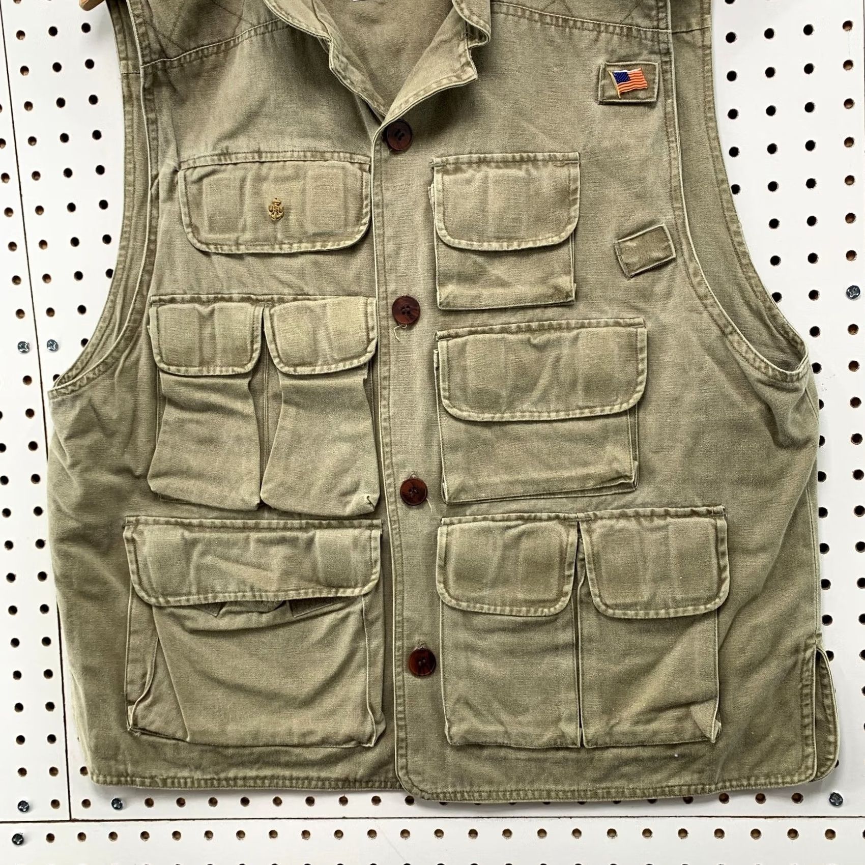 Vintage VINTAGE Trail Design Utility Vest Mens M Beige Fishing Outdoor Hunt Vest Size US M / EU 48-50 / 2 - 3 Thumbnail