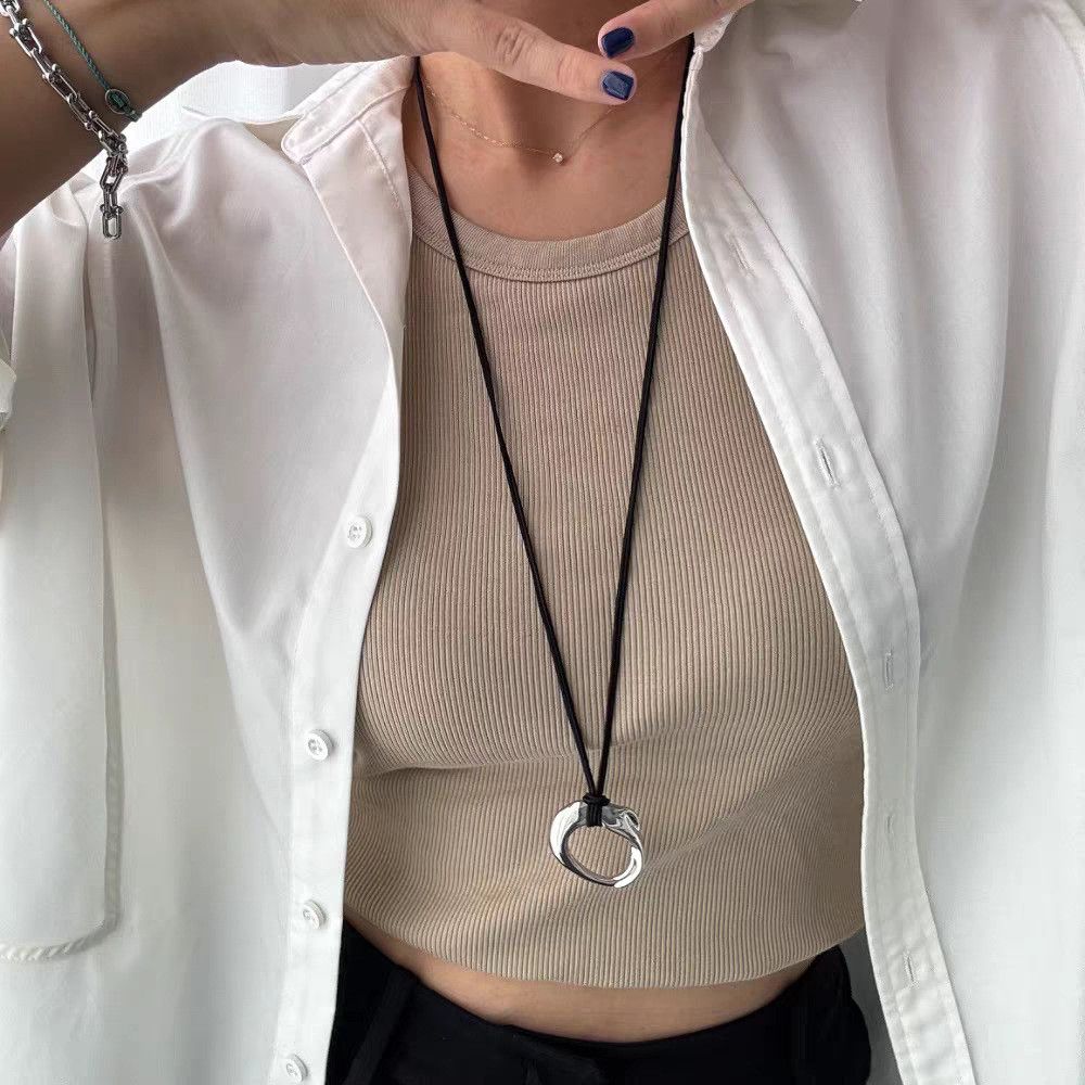 Other New Trend STEAL! Y2K Chains Necklace Chain Size ONE SIZE - 4 Thumbnail
