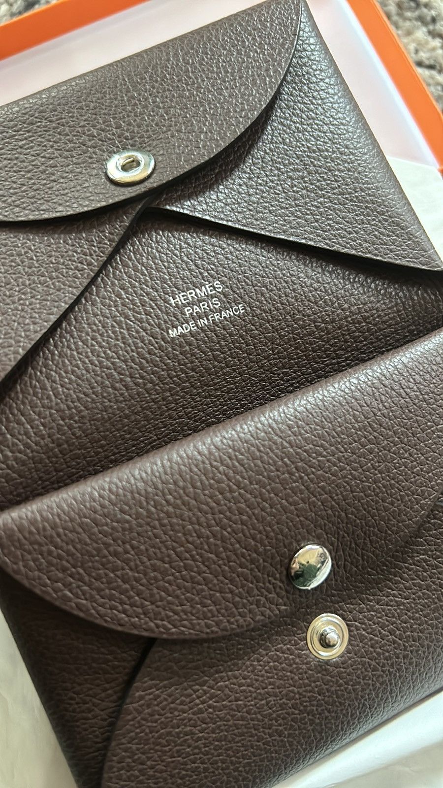 Hermes Hermes Calvi Duo card holder Size ONE SIZE - 5 Thumbnail