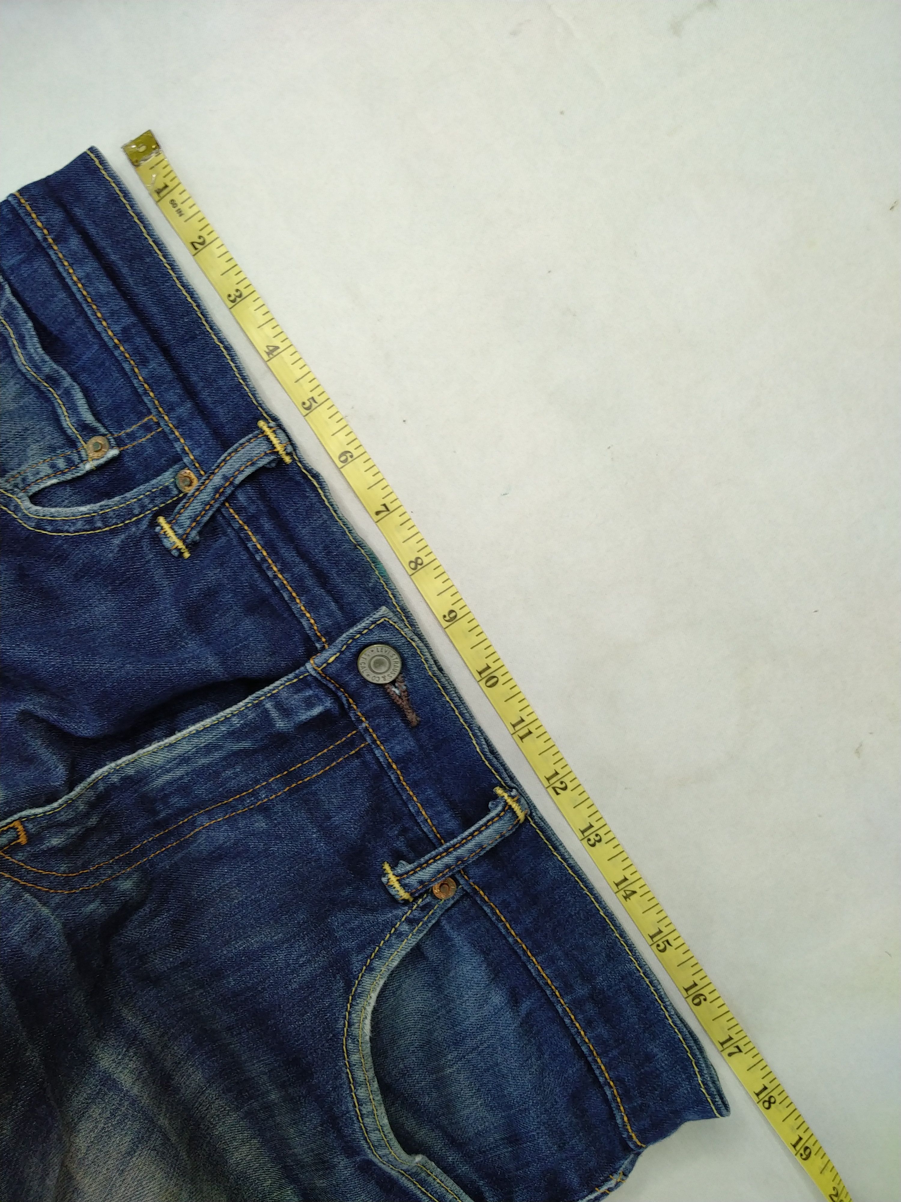Levi's Levi's 502 Distressed 35x30.5 Denim -JN320 Size US 35 - 5 Thumbnail