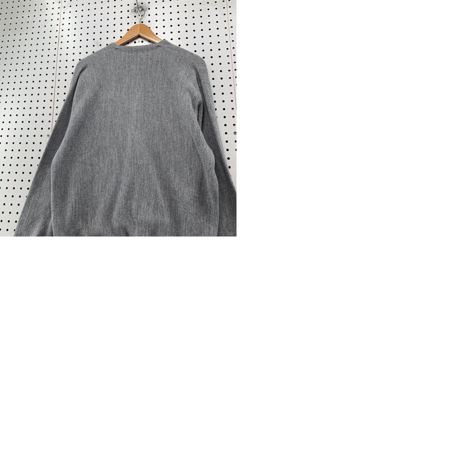 Vintage VINTAGE Arnold Palmer Robert Bruce Cardigan Sweater Mens XL Gray Wool Grandpa Size US XL / EU 56 / 4 - 9 Thumbnail