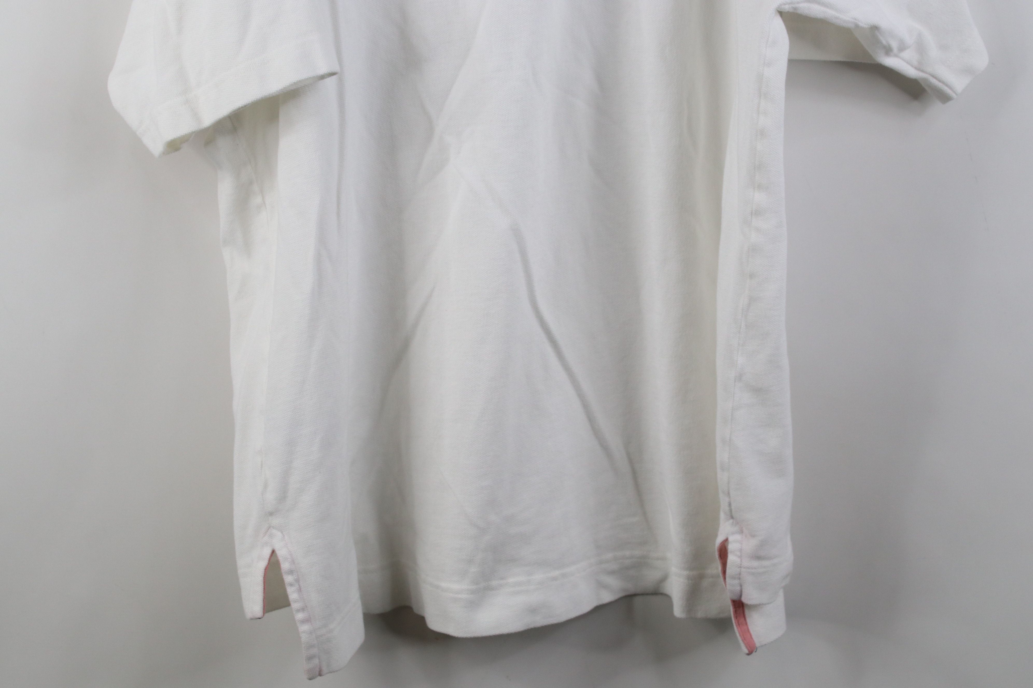 Nautica Vintage 90s Nautica Short Sleeve Henley T-Shirt White Cotton Size US L / EU 52-54 / 3 - 11 Thumbnail