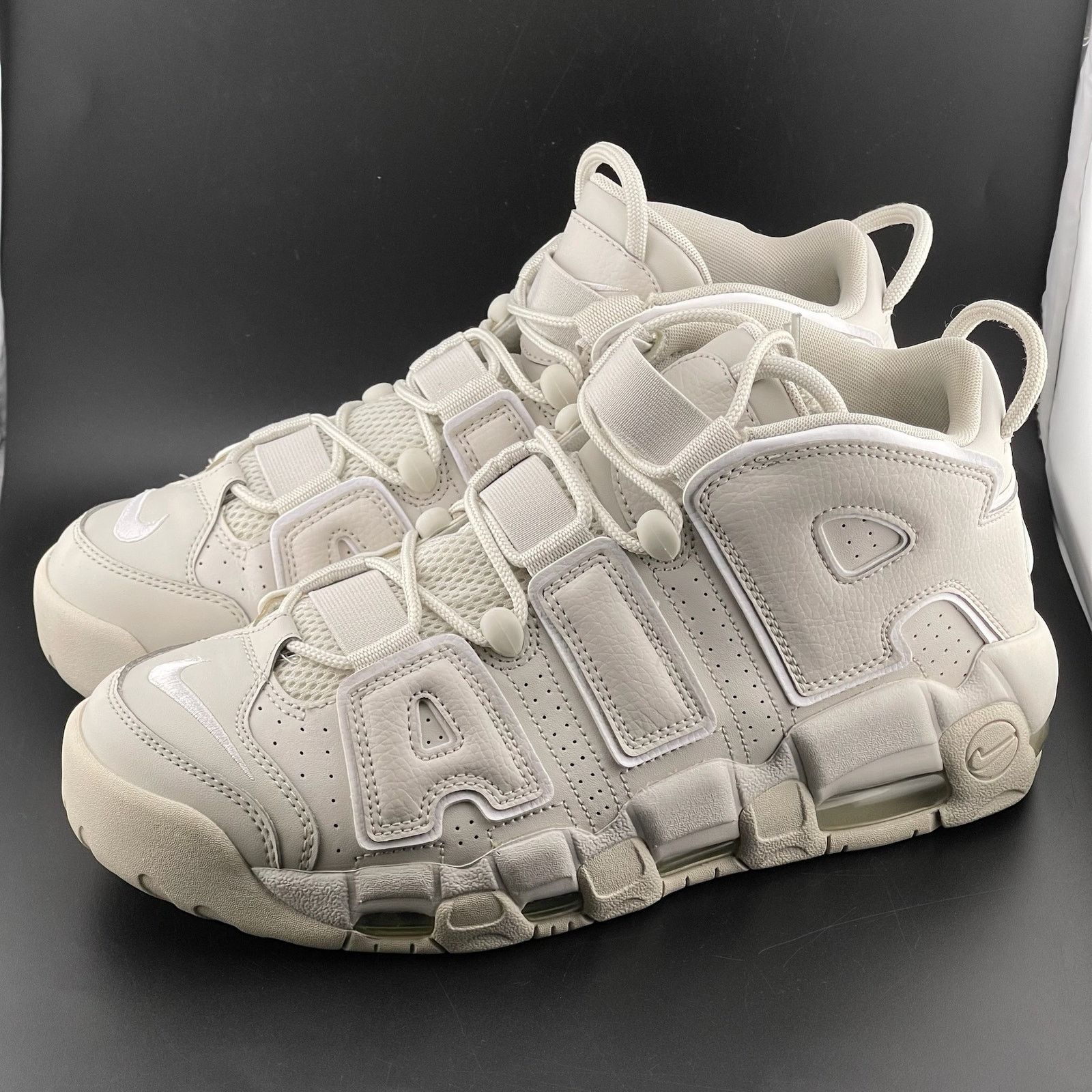 Nike Nike Air More Uptempo Light Bone Size US 9 / EU 42 - 2 Thumbnail