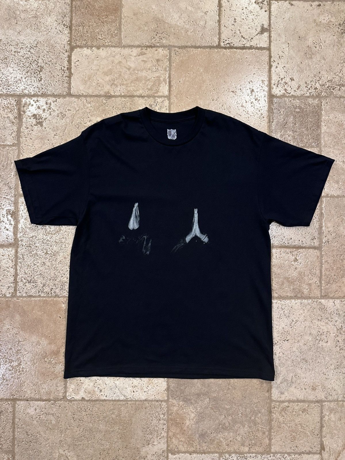 Rap Tees Clipse Prayer Hands “Let God Sort Em Out” Logo Tour Black T Size US XL / EU 56 / 4 - 3 Thumbnail