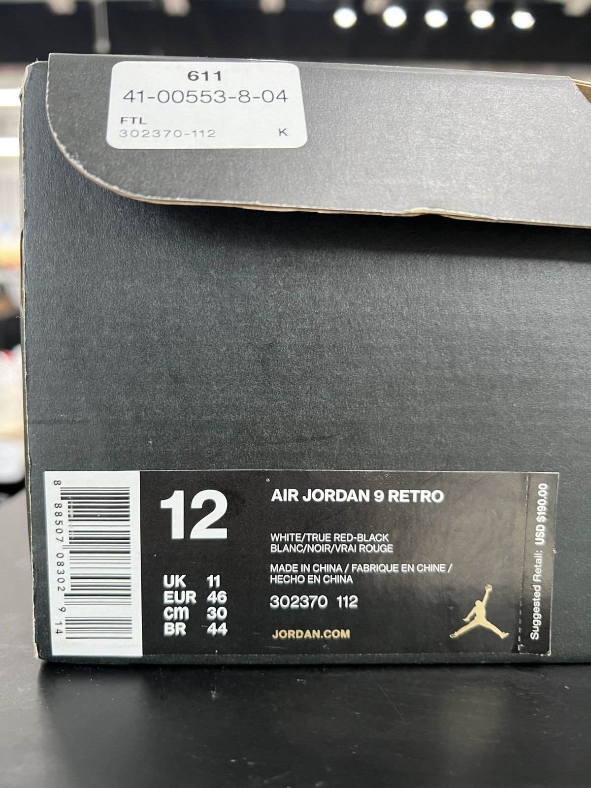 Jordan Brand Air Jordan 3 Wolf Grey Sz. 12 (2014) Size US 12 / EU 45 - 11 Thumbnail