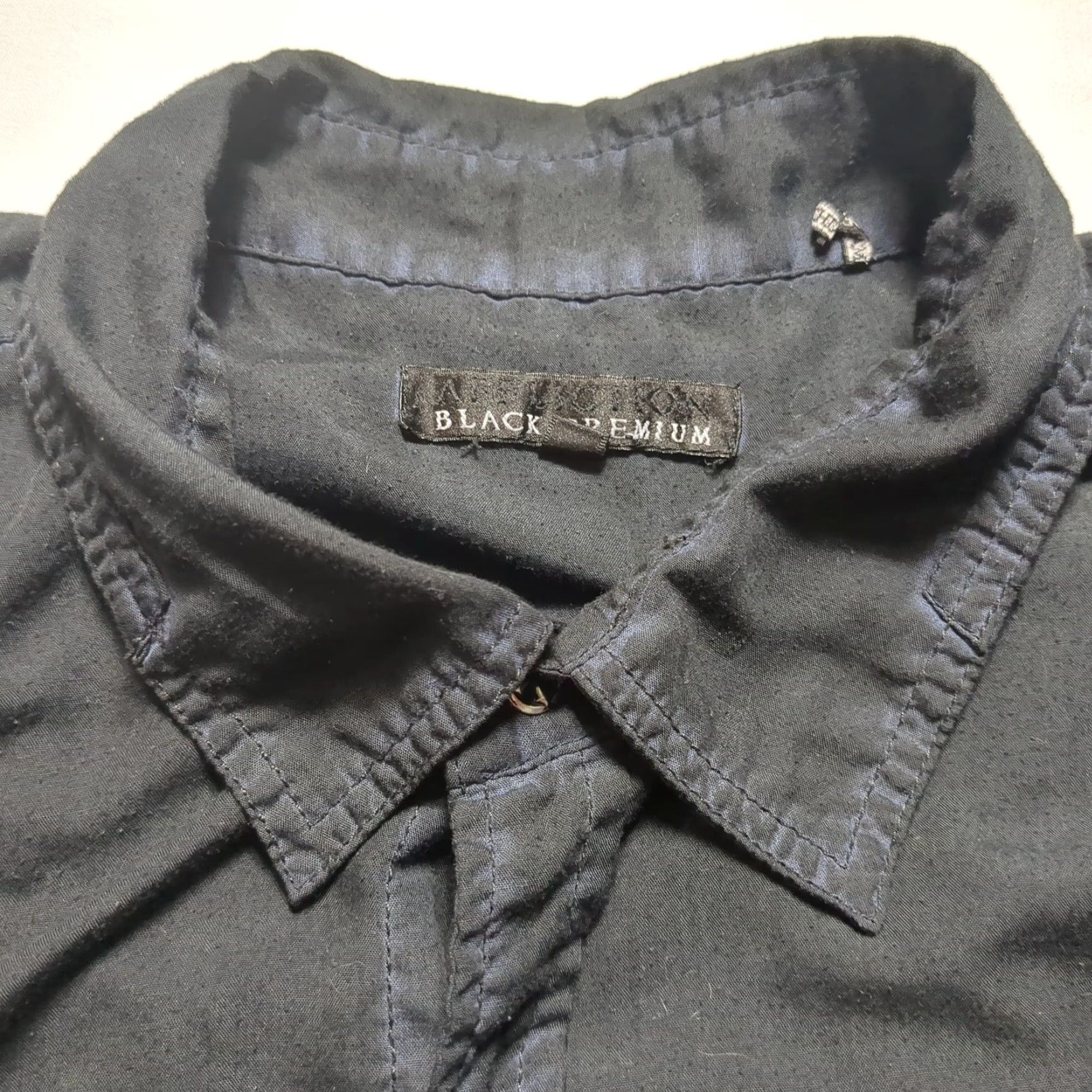 Affliction Affliction Black Premium Button-Down Shirt Embroidered Long Sleeve 2XL Mens Black Size US XXL / EU 58 / 5 - 5 Thumbnail