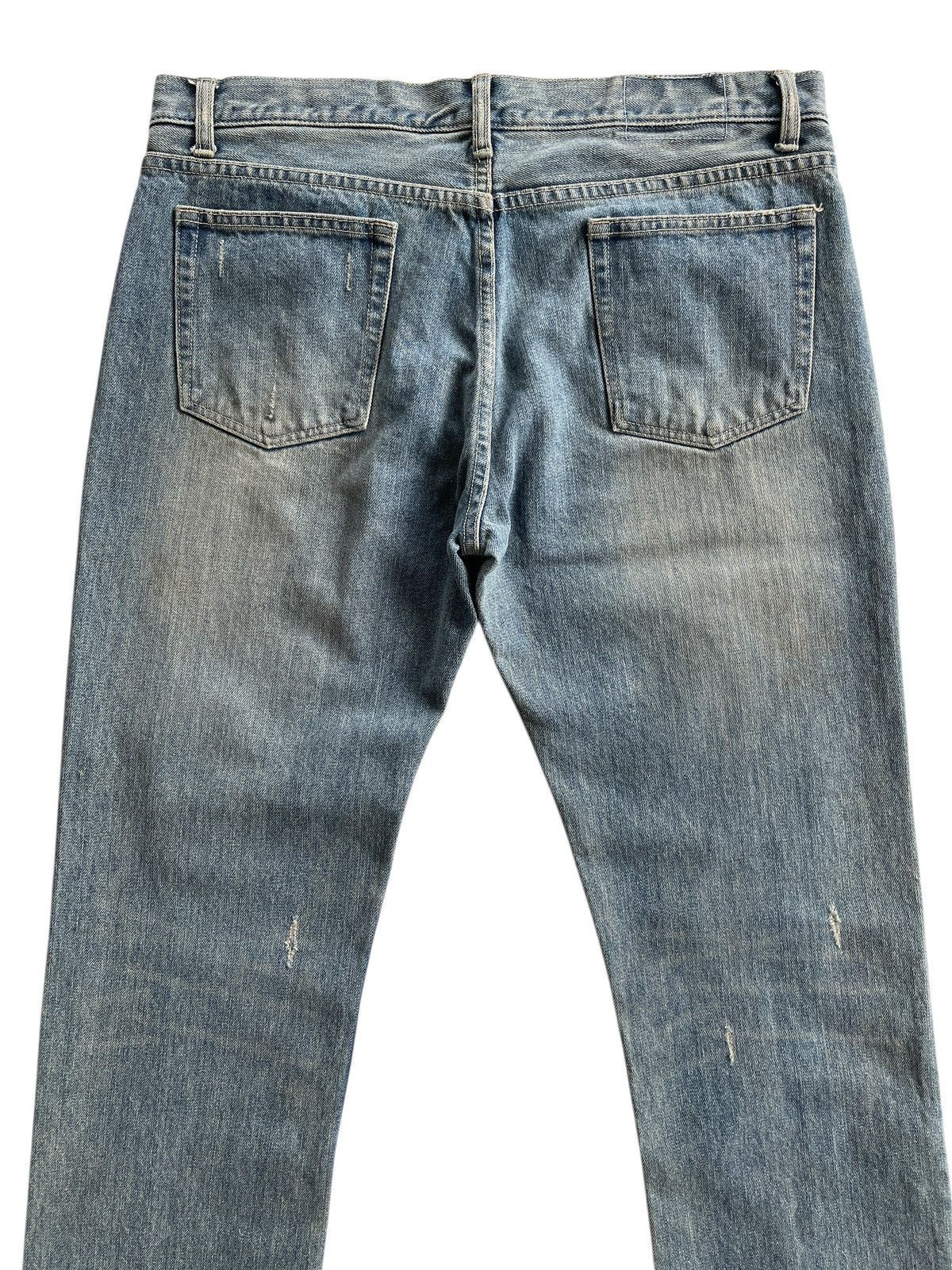 Japanese Brand Vintage Retro Girl Dirty Distressed Denim Jeans Streetwear Size 34" / US 12 / IT 48 - 9 Thumbnail