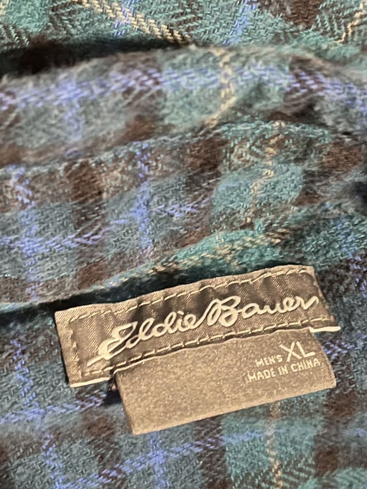 Eddie Bauer Eddie Bauer Long Sleeve Flannel Button Up Shirt Size US XL / EU 56 / 4 - 3 Thumbnail