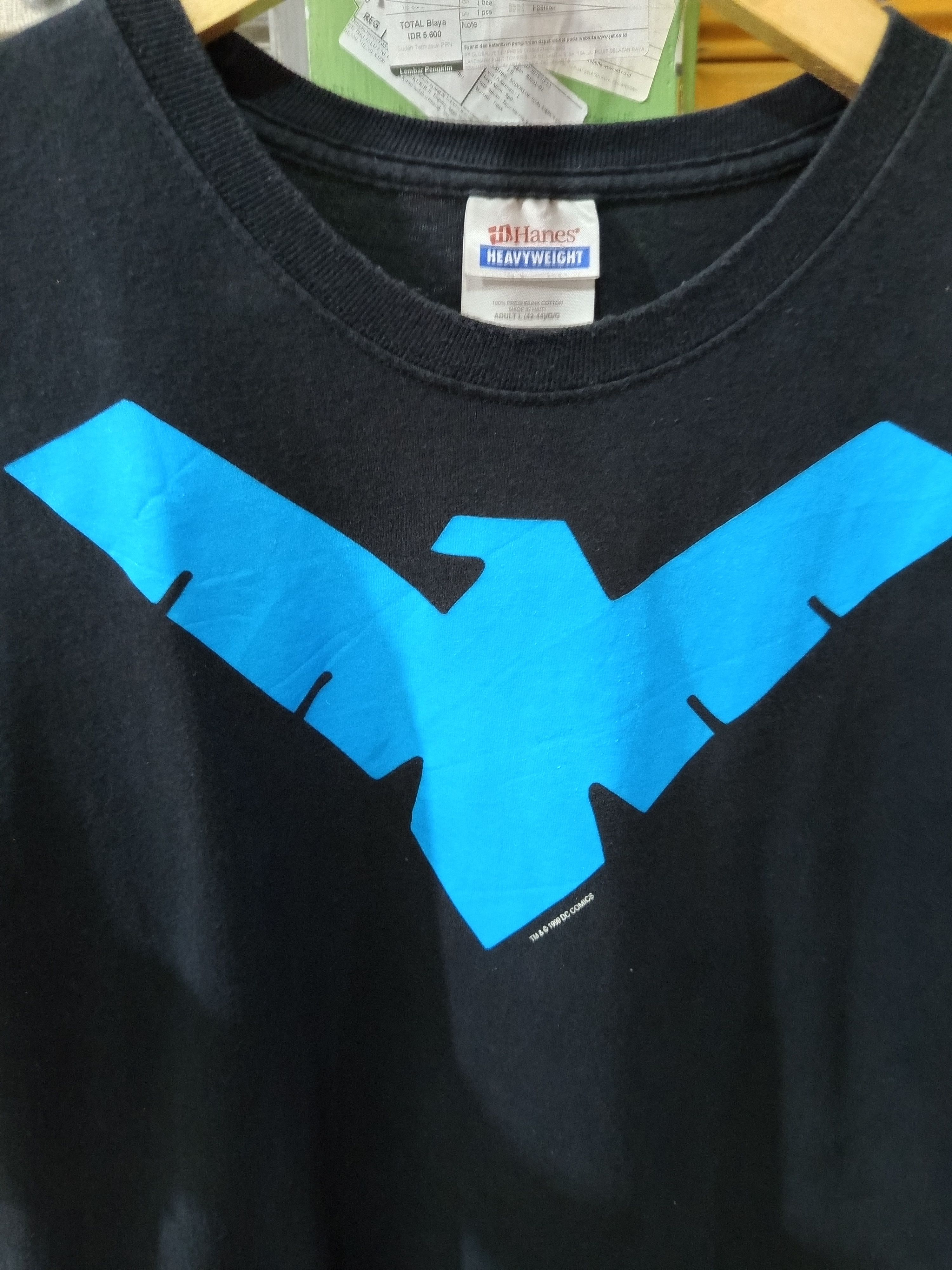 DC Comics 1999 Nightwing Robin T-Shirt Size US L / EU 52-54 / 3 - 4 Thumbnail