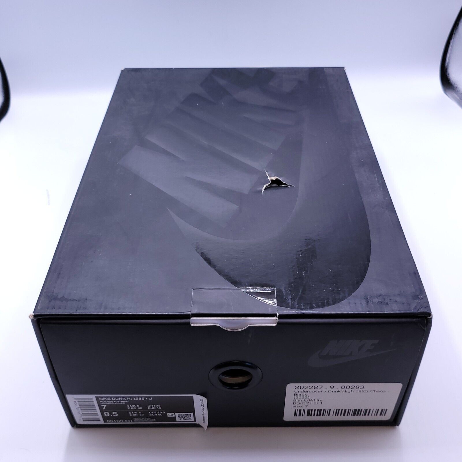 Nike Nike Dunk Hi 1985 Shoe Mens Size 7 DQ4121-001 Black White Size US 7 / EU 40 - 9 Thumbnail