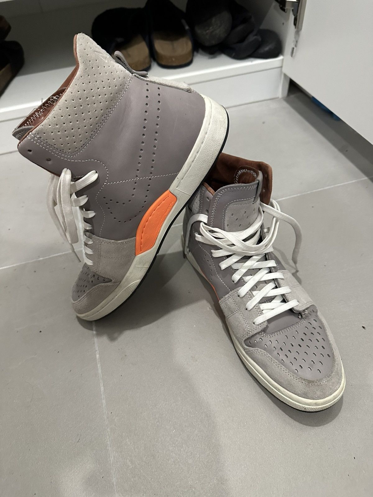 Nike Nike NSW High Top Premium Suede Leather – Size 44 EU / 10 US Size US 10 / EU 43 - 2 Thumbnail