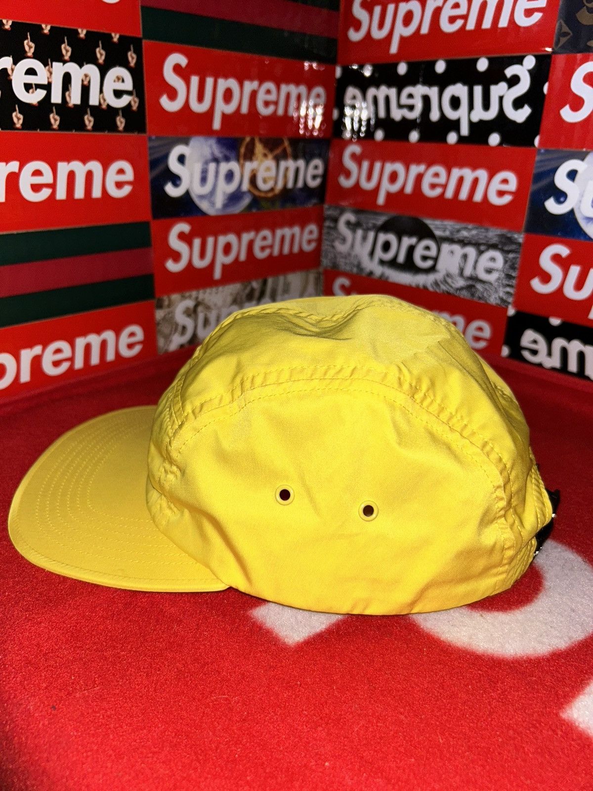 Supreme Supreme Holographic Camp Cap Yellow SS19 release NEW Size ONE SIZE - 6 Thumbnail