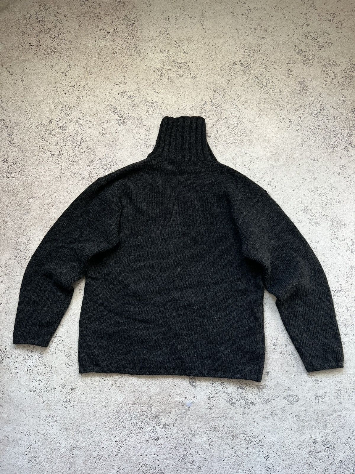 Dolce & Gabbana Dolce & Gabbana Vintage Logo Wool Turtleneck Sweater Size US M / EU 48-50 / 2 - 9 Thumbnail
