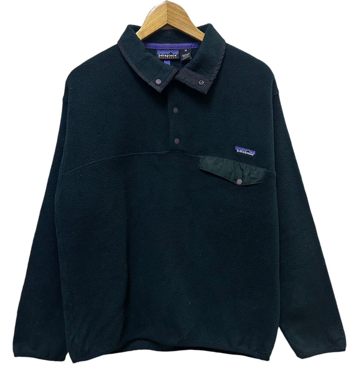 Mountain Hardwear × Patagonia × Vintage 90s Vintage Patagonia Synchilla Fleece Jacket Size US M / EU 48-50 / 2 - 1 Thumbnail
