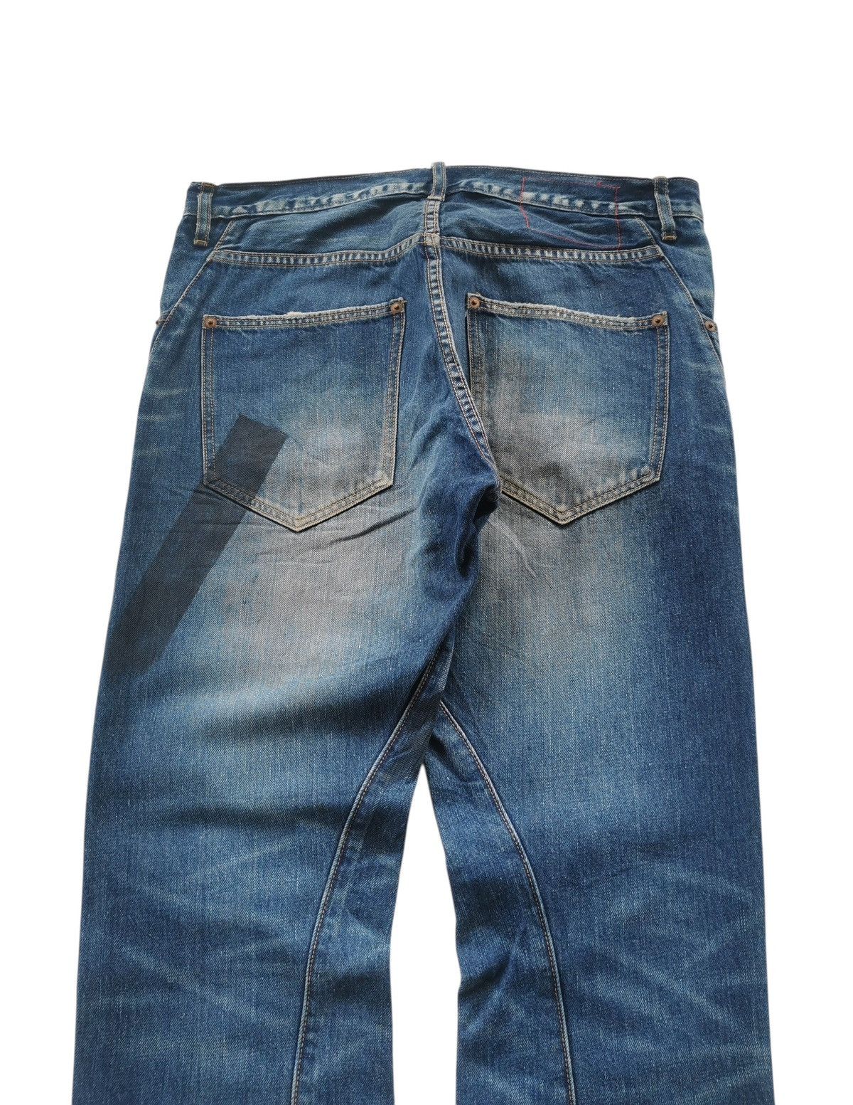 Undercover RNA Twisted Distressed Denim Jeans Style Undercover Size US 32 / EU 48 - 5 Thumbnail