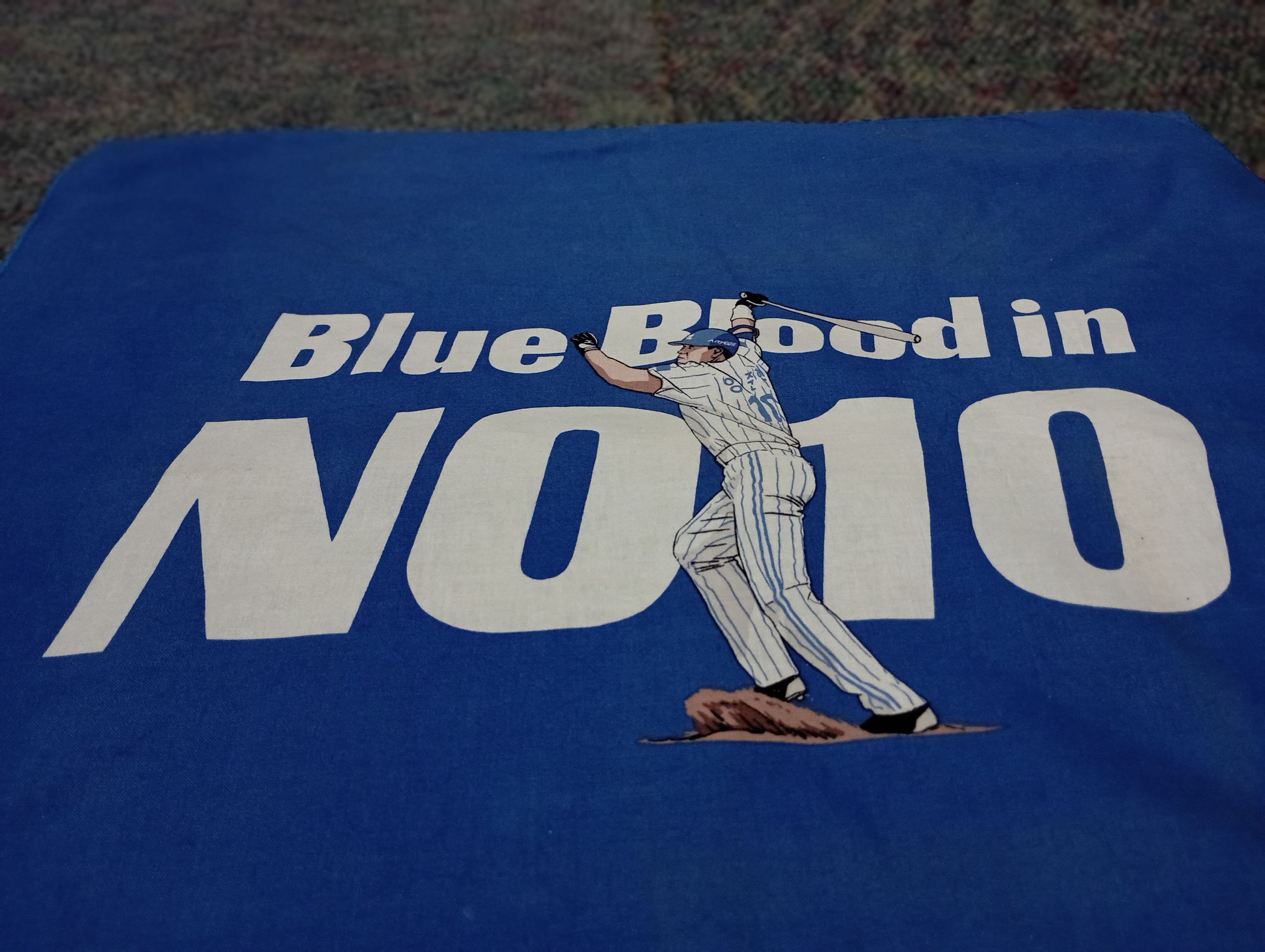 MLB × Samsung × Vintage Samsung Lions Handkerchief Bandana Size ONE SIZE - 2 Thumbnail