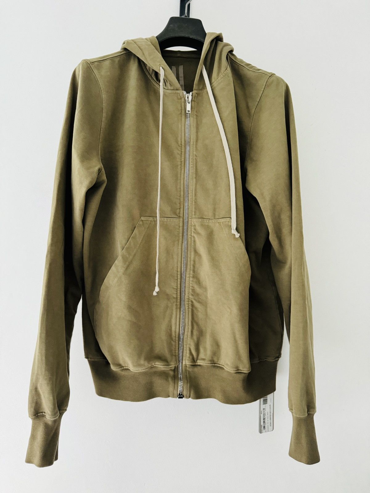 image of Rick Owens Drkshdw Jason Hoodie in Green, Men's (Size 2XL)